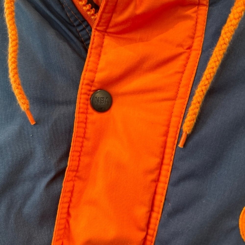 Pro Player Blue and Orange Varsity Jacket - Picture 7 of 9